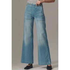 Pilcro Light Blue Flare Jeans